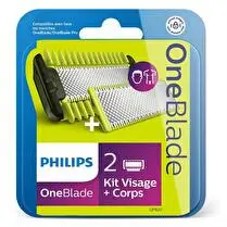 Philips, Oneblade visage et corps  lames