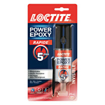 Loctite, Colle power epoxy universal force extrême invisible seringue