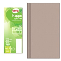 Cora, Nappe rouleau chevron gris 6x1.18m