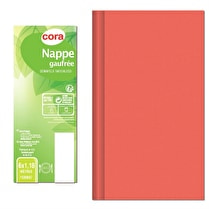 Cora, Nappe chevron rouge  6mx1m18