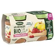 Blédina, Pommes fraises dès 4/6 mois