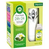 Air Wick, Freshmatic diffuseur Max Pure huiles essentielles rafraichissant + 1 recharge