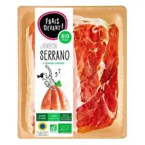 Frais devant, Jambon serrano bio