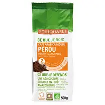 Ethiquable, Café moulu Pérou BIO