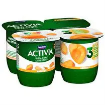 Activia, Yaourt bifidus à l'abricot