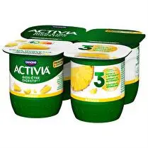 Activia, Yaourt bifidus à l'ananas