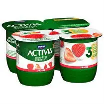 Activia, Yaourt bifidus à la fraise