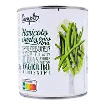 Le moins cher, Haricots verts