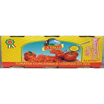 La valle, Tomates concassées en dés