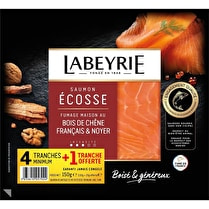 Labeyrie, Saumon fumé L'Ecosse x4 + 1 offerte