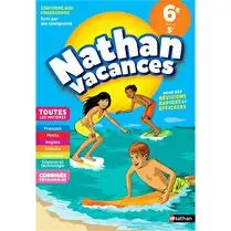 Nathan, Cahier de vacances tout en un 6e vers la 5e