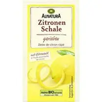 Alnatura, Zeste de citron râpé BIO