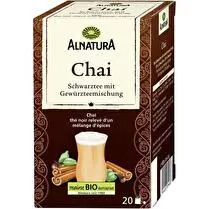 Alnatura, Thé noir relévé d'un mélange d'épices