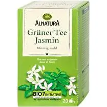 Alnatura, Thé vert au jasmin BIO x20