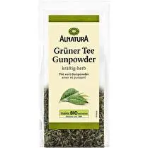 Alnatura, Thé vert gunpowder  BIO