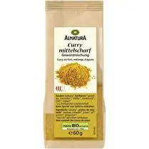 Alnatura, Curry mi-fort 60g Alnatura