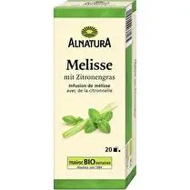 Alnatura, Infusion de mélisse citron BIO x20