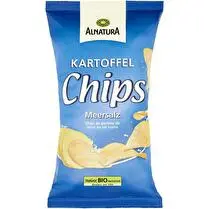 Alnatura, Chips de pomme de terre au sel marin BIO