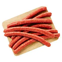 Votre boucher propose, Produit élaboré : Merguez (Boeuf, Agneau) Format Familial