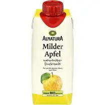Alnatura, Jus de pomme doux non filtré BIO