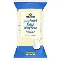 Alnatura, Galettes de riz au yaourt nature BIO