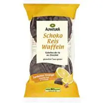 Alnatura, Galettes de riz choco noir orange BIO