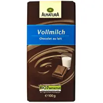 Alnatura, Chocolat au lait BIO