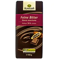Alnatura, Chocolat noir douce amertume, 70% cacao BIO