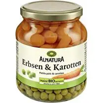 Alnatura, Petits pois & carottes BIO