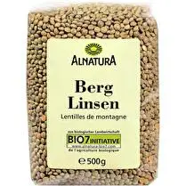 Alnatura, Lentilles de montagne BIO