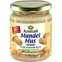 Alnatura, Purée d'amande brune