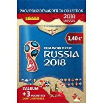 PANINI Album + stickers World cup 2018 - Album + 1 pochette + 2 gratuites