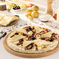Fabriqué dans nos ateliers, Pizza raclette