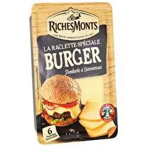 RichesMonts, Raclette pour burger x6