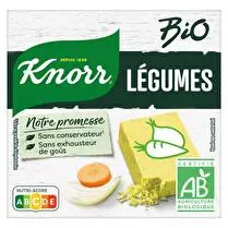 Knorr, Bouillon de légumes BIO x 6