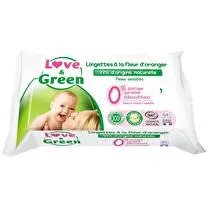 Love & Green, Lingettes parfumées