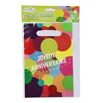 Dyna Party, Sas à bonbons joyeux anniversaire x6