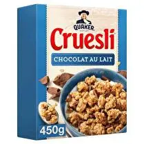 Quaker, Pépites de céréales avec chocolat au lait