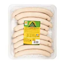 Au fumé vosgien, Saucisse blanche x 9
