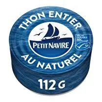 Petit navire, Thon entier naturel albacore