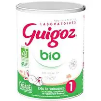 Guigoz, Lait en poudre bio 1er âge optipro 800g