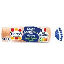 Harry's, Pain de mie extra moelleux sans sucres ajoutés