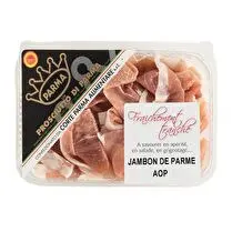 Corte del gusto, Chiffonnade de jambon cru presto