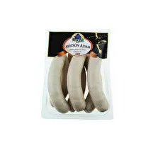Maison Adam, Saucisse Blanche a Griller au Fromage Superieure
