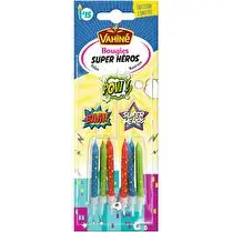 Vahiné, Bougie Super Héros
