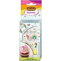 Vahiné, Décor pour gâteau licorne