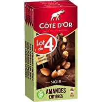 Côte d'or, Chocolat noir amandes