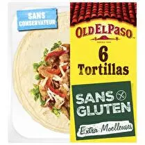 Old el paso, Tortillas sans gluten x 6