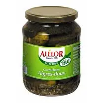 Alelor, Cornichons aigres-doux BIO