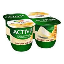 ACTIVIA Bifidus saveur vanille